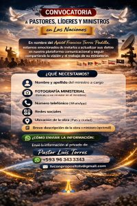 Actualizacion de datos pastorales MICF